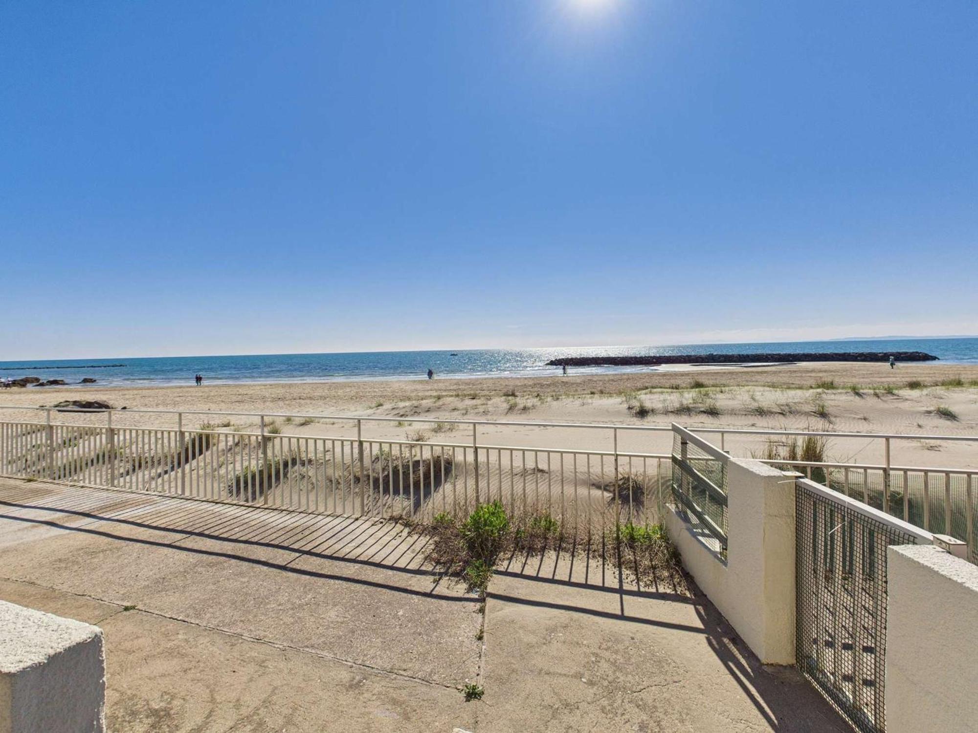 Appartement Rdc 4 Pers, Vue Mer, Parking Prive, Non-Fumeur! - Fr-1-423-26 Le Grau-d'Agde Bagian luar foto